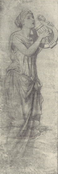 349. ERATO. RYSUNEK WĘGLEM. PORĘBA 1866