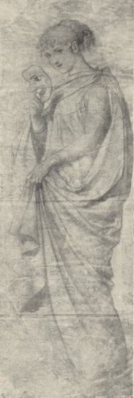 350. TALIA. RYSUNEK WĘGLEM. PORĘBA 1866