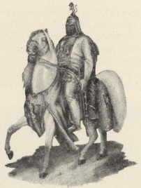 34. BOLESŁAW CHROBRY, FRAGMENT OBRAZU OLEJNEGO “WJAZD CHROBREGO DO KIJOWA” LWÓW 1850(?)