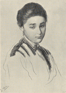 A. GROTTGER: PORTRET PN. JANUSZKIEWICZÓWNEJ