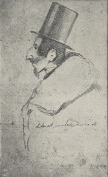 KARYKATURA. WIEDEŃ 1855/6 J. W.