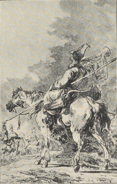 9. J. P. NORBLIN: TRĘBACZ. RYSUNEK SEPIĄ