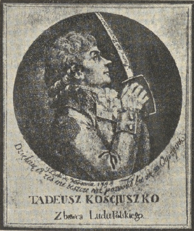 Nr. 102. Tadeusz Kościuszko, sztych.