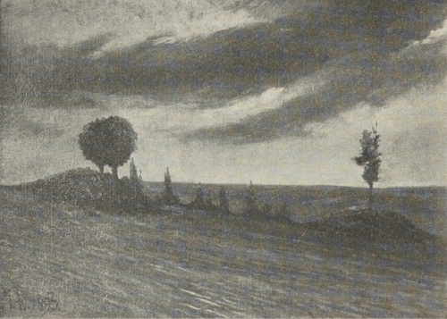 N r. 71. Mogiła na polach Dziemierzyckich, malował Wawrzeniecki 1893.