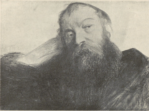 PORTRET J. CHEŁMOŃSKIEGO (litogr., 1908)