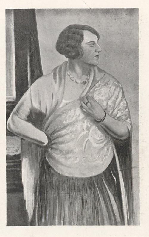 WIKTOR GUTOWSKI - PORTRET ŻONY