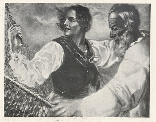 TADEUSZ KORPAL - RYBAK Z WNUCZKĄ