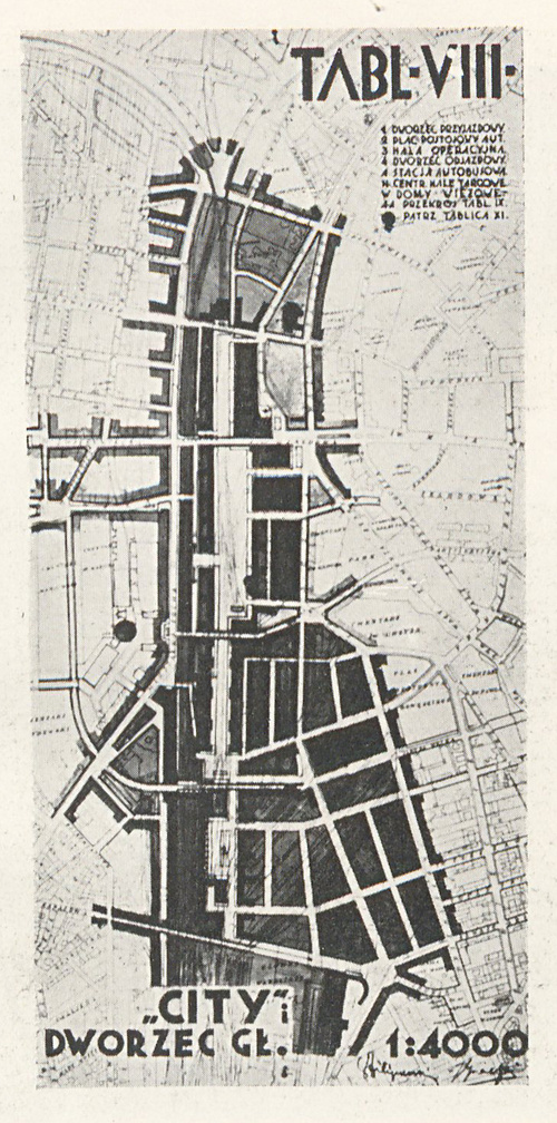 STANISŁAW FILIPKOWSKI - PROJEKT REGULACJI MIASTA POZNANIA ,,CITY”
